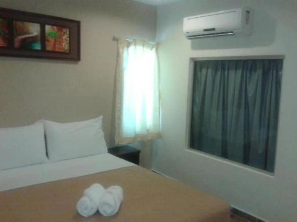Bed in Hotel Double Star Klang
