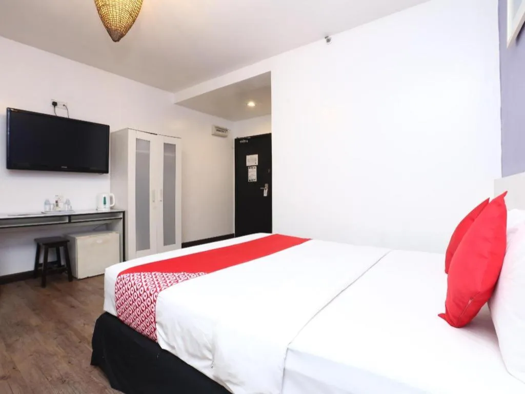 Bed in Capital O Ridel Hotel Kota Bharu