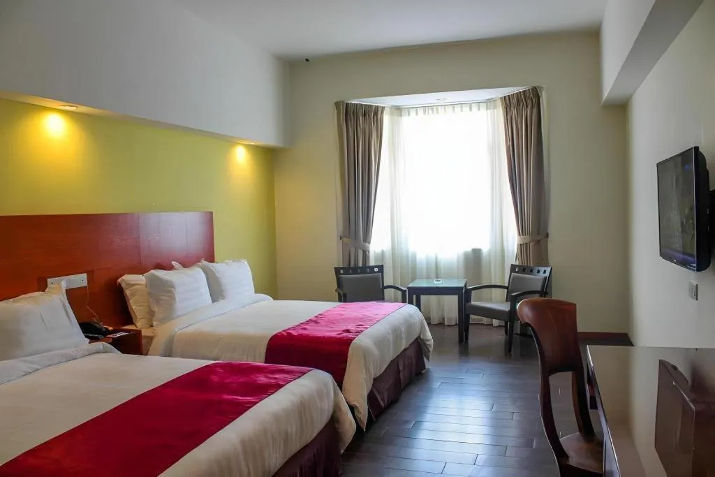 Bed in Palm Seremban Hotel