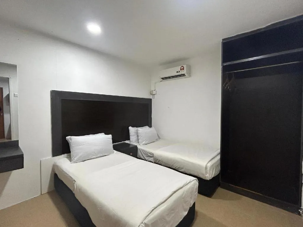 Bed in Rockbund Fishing Chalet