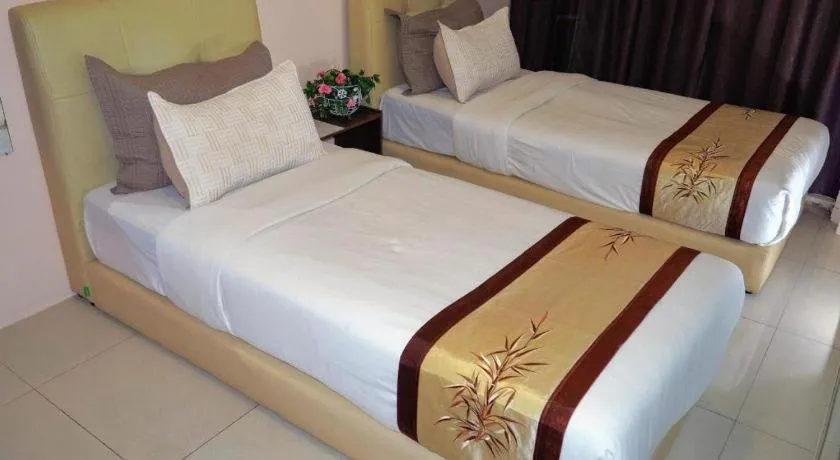 Bed in Le Garden Hotel Kota Kemuning Shah Alam
