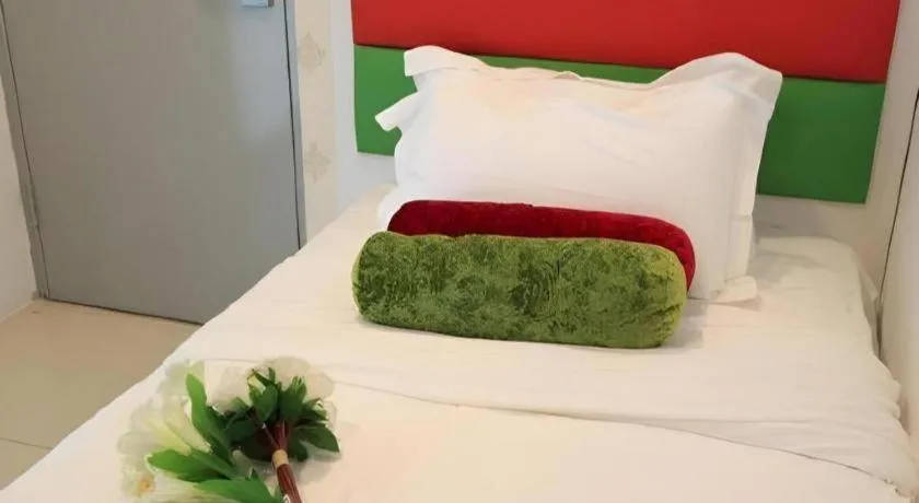 Bed in Le Garden Hotel Kota Kemuning Shah Alam