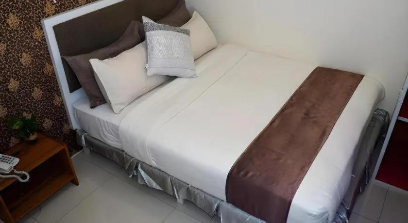 Bed in Le Garden Hotel Kota Kemuning Shah Alam