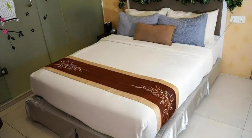 Bed in Le Garden Hotel Kota Kemuning Shah Alam