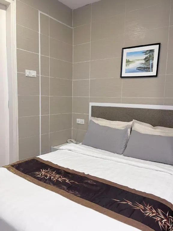 Bed in Le Garden Hotel Kota Kemuning Shah Alam