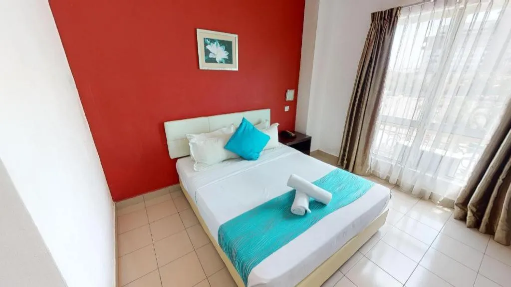 Bed in Hotel Kobemas Melaka