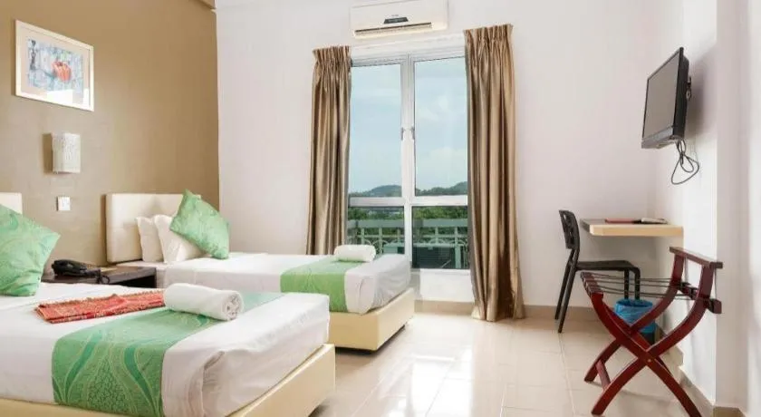 Bed in Hotel Kobemas Melaka