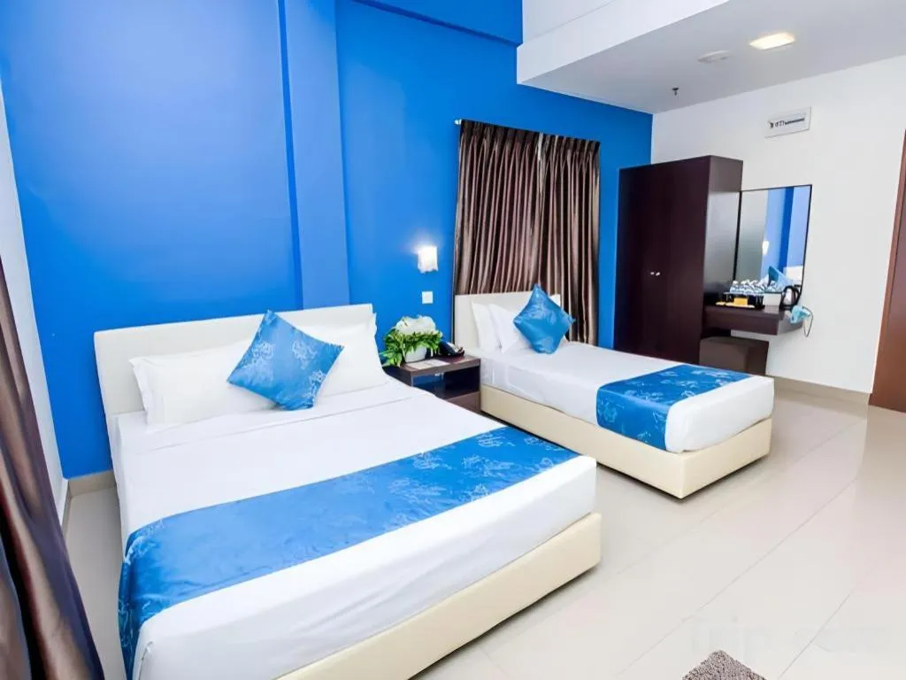 Bed in Hotel Kobemas Melaka