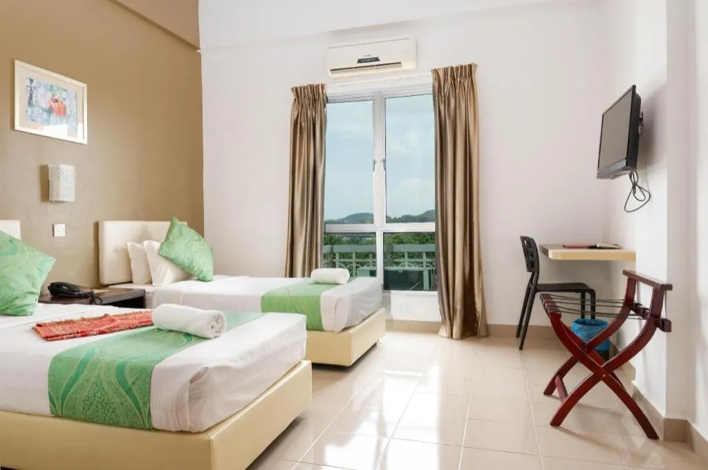 Bed in Hotel Kobemas Melaka