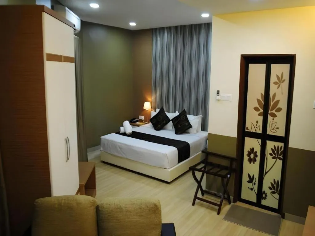 Bed in Hotel Kobemas Melaka