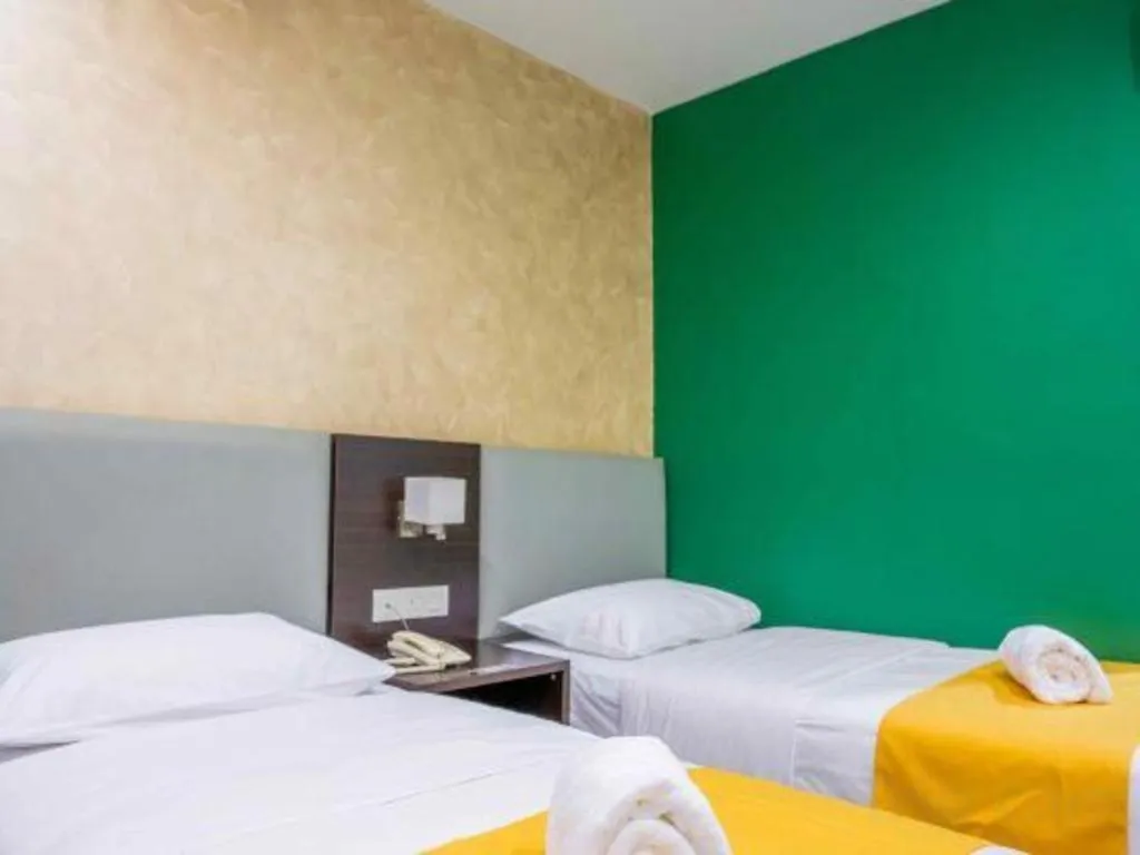 Bed in Hotel Pudu Bintang