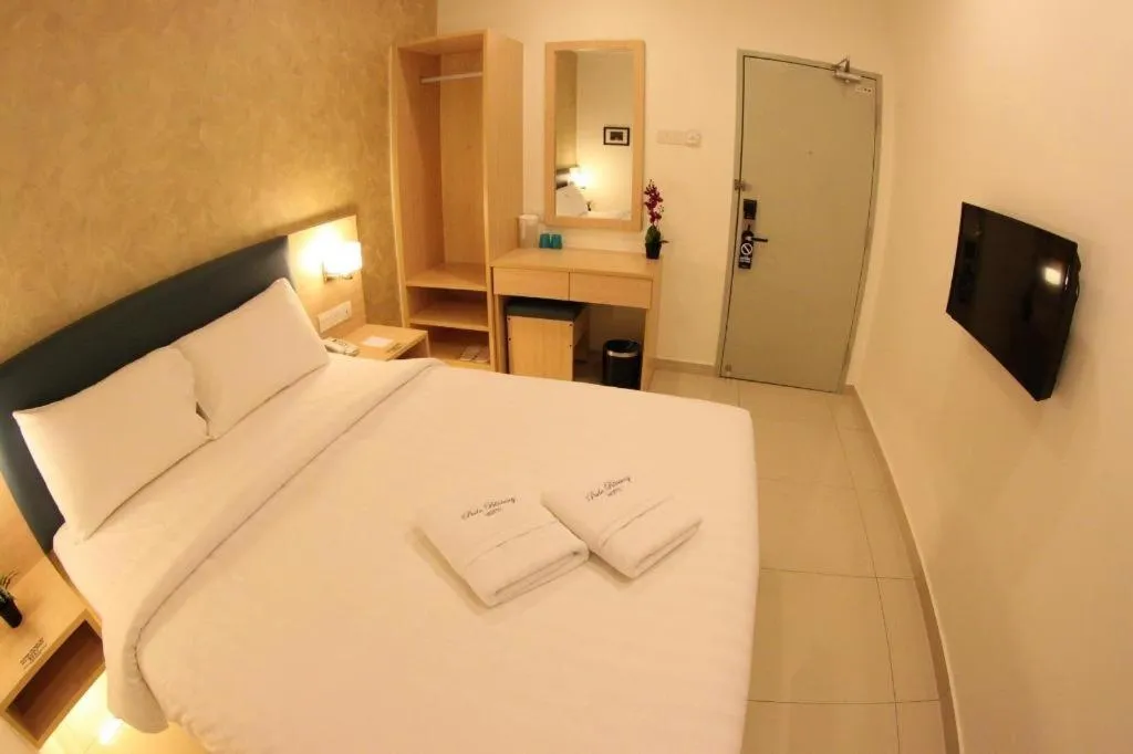 Bed in Hotel Pudu Bintang