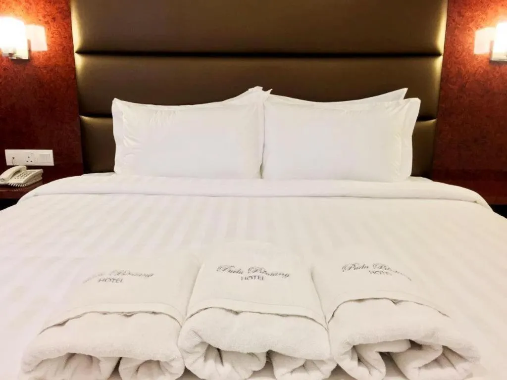 Bed in Hotel Pudu Bintang