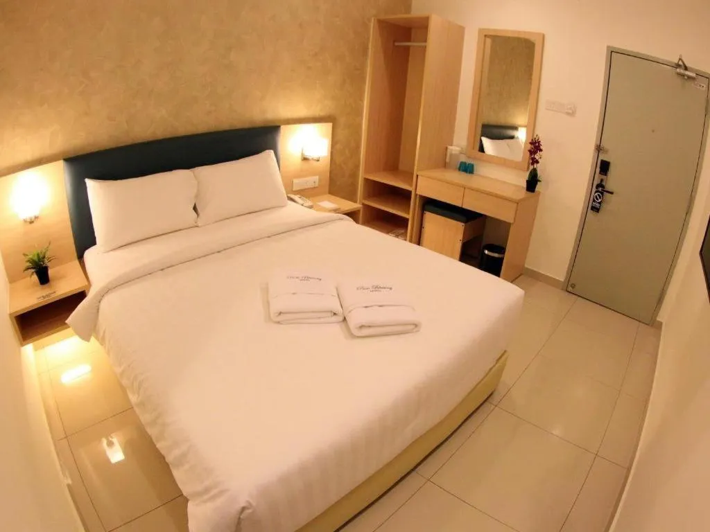 Bed in Hotel Pudu Bintang