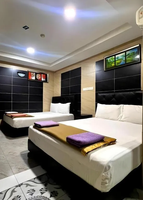 Bed in Kota Damansara Business Hotel