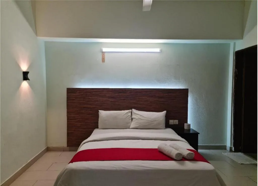 Bed in Hotel Grand Mutiara