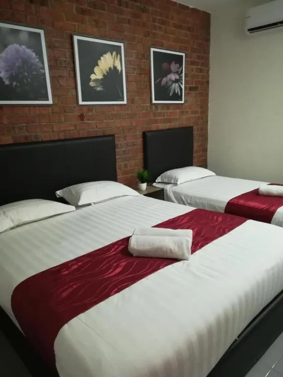 Bed in Rock & Roll Hotel Klang