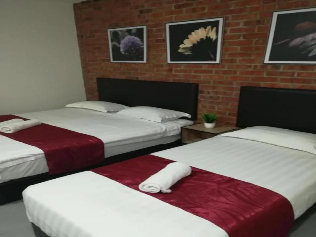 Bed in Rock & Roll Hotel Klang
