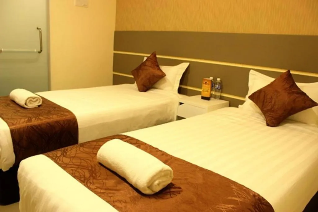 Bed in Rock & Roll Hotel Klang