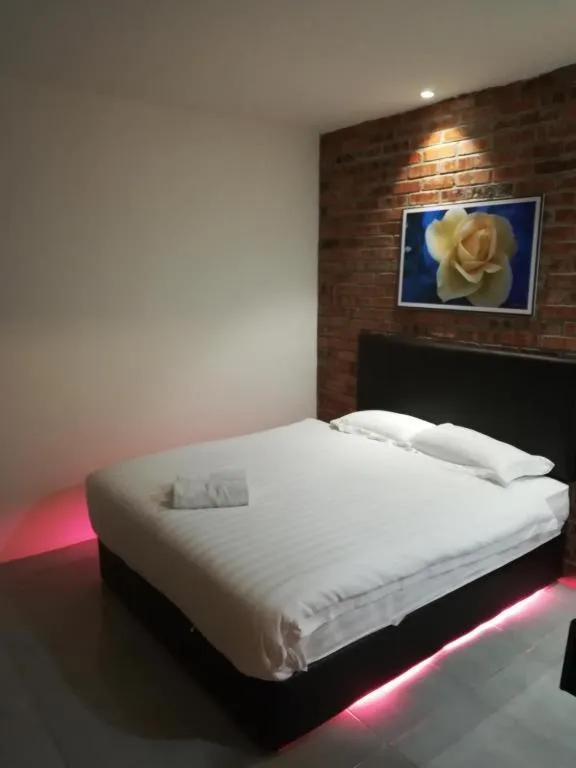 Bed in Rock & Roll Hotel Klang