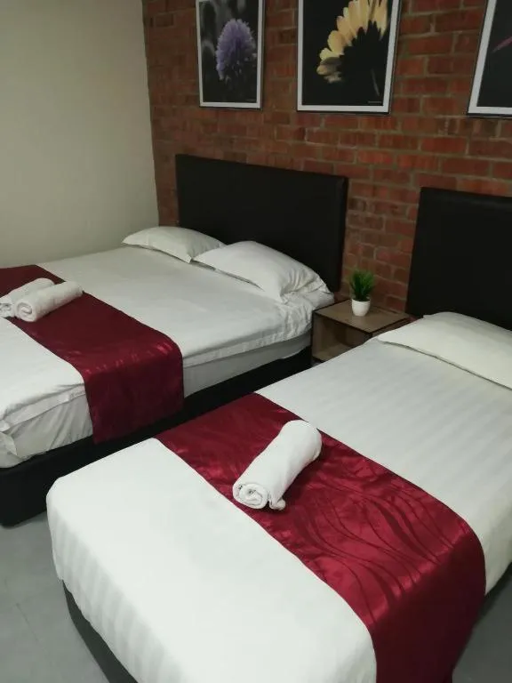 Bed in Rock & Roll Hotel Klang