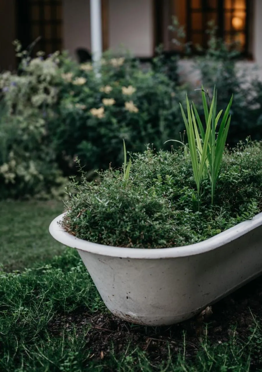 Garden in The Village Lodge