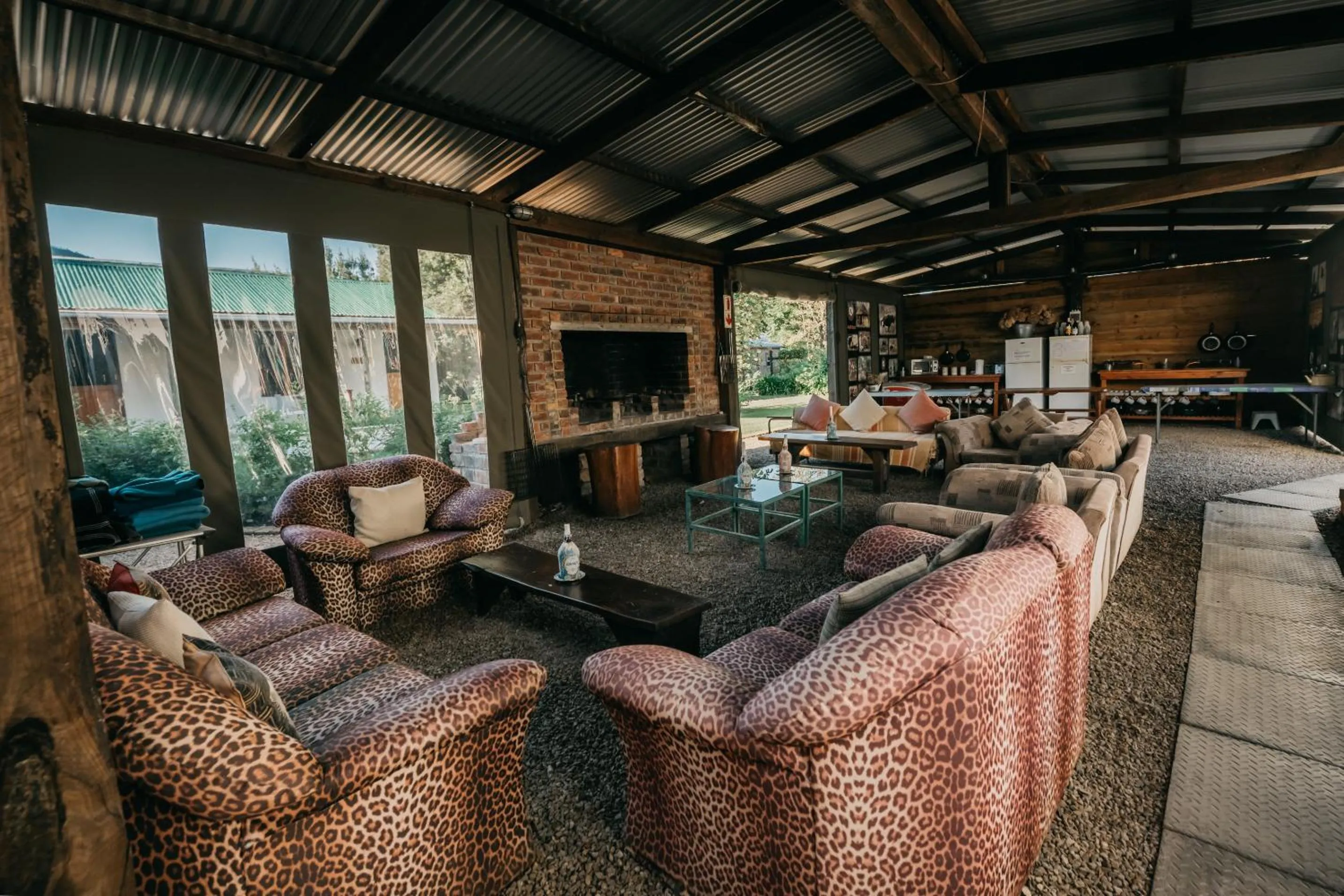Seating area in The Village Lodge