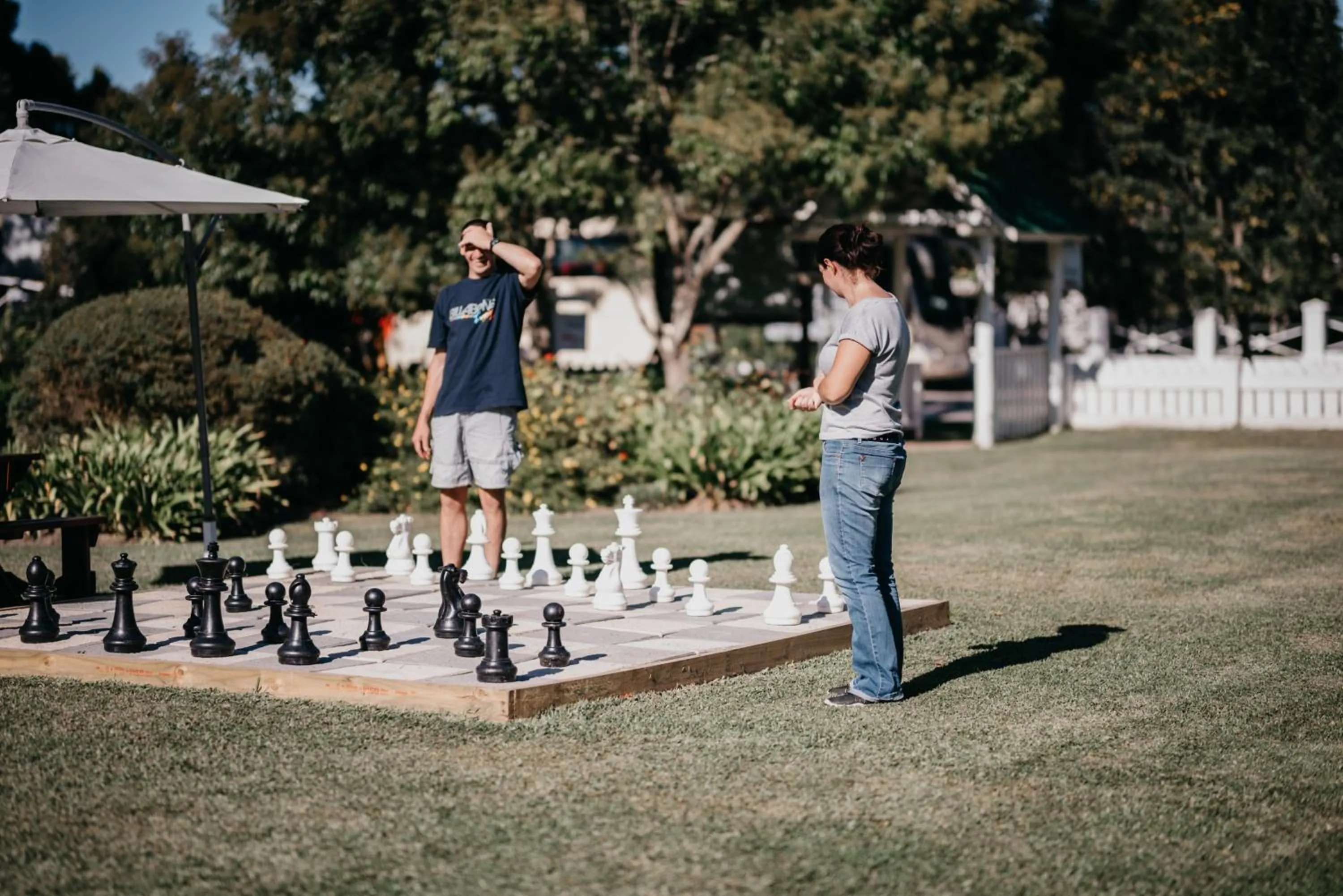 Children play ground in The Village Lodge