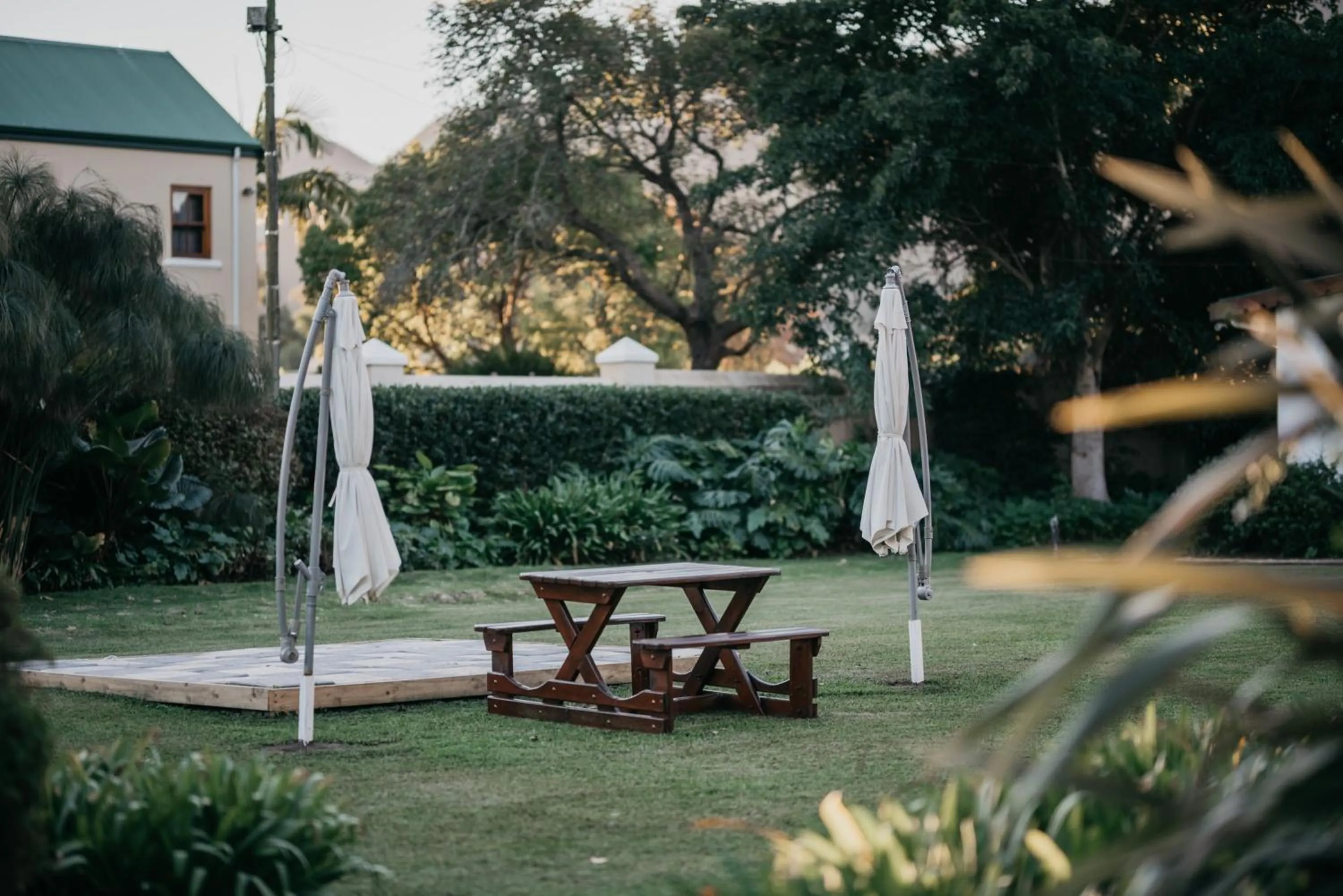 Garden in The Village Lodge