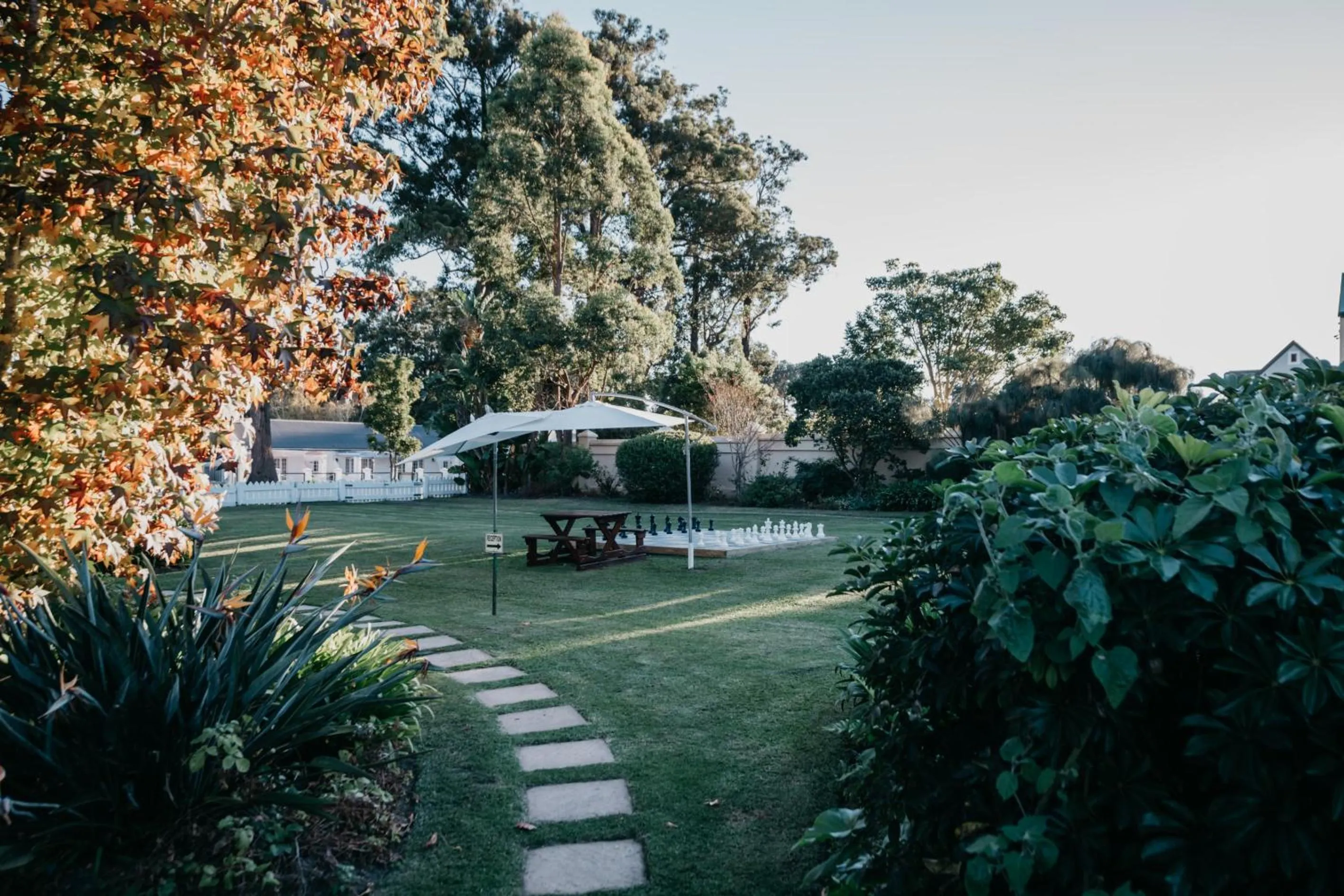 Garden in The Village Lodge