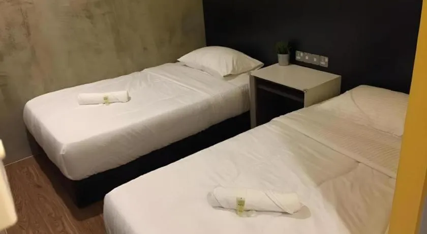 Bed in Monaco Boutique Hotel Kampung Air