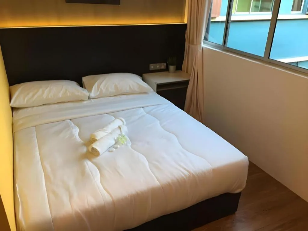 Bed in Monaco Boutique Hotel Kampung Air