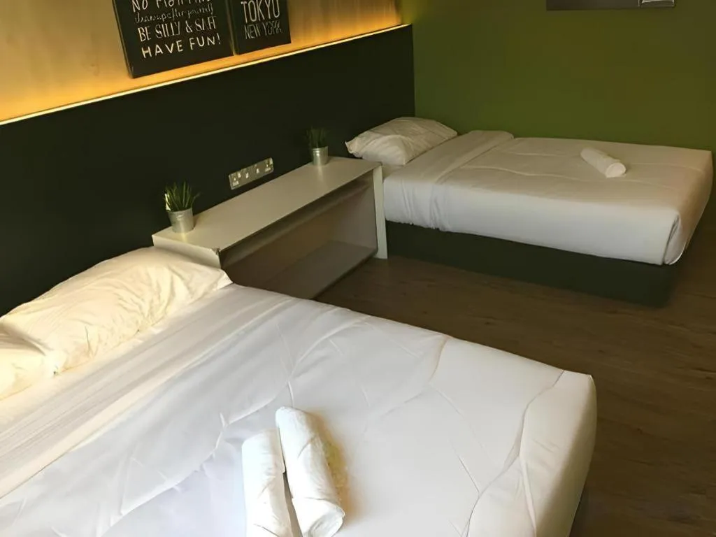 Bed in Monaco Boutique Hotel Kampung Air