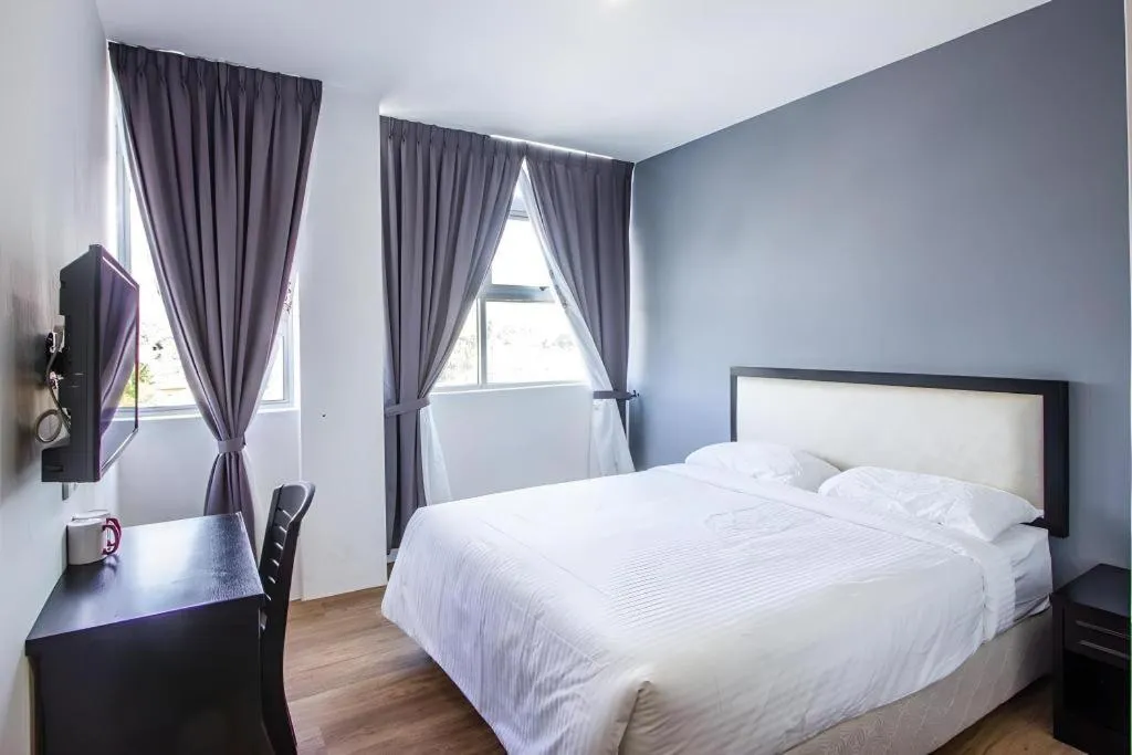 Bed in Big Orange Hotel Jitra