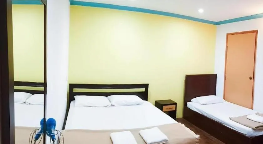 Bed in Twin Star Hotel