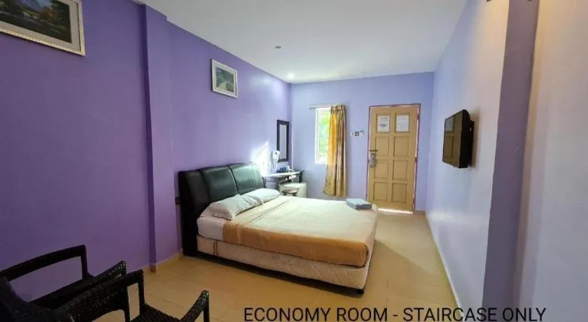 Bed in Cenang View Hotel