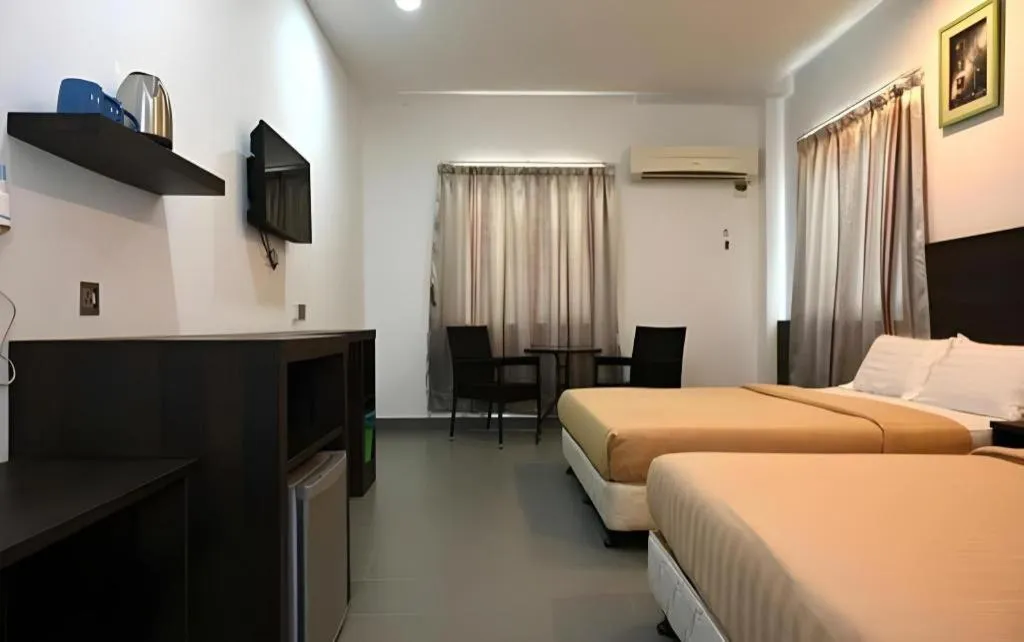 Bed in Cenang View Hotel