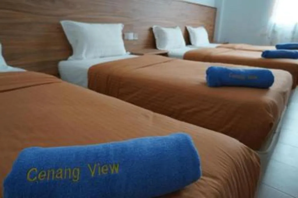 Bed in Cenang View Hotel