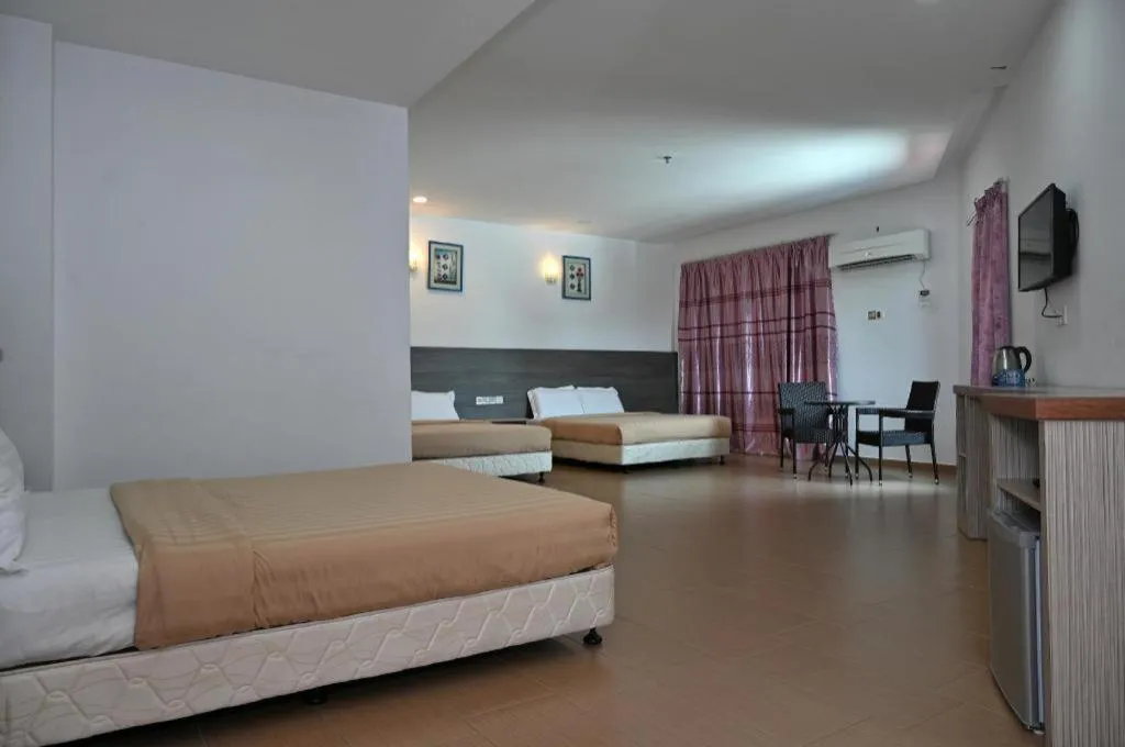 Bed in Cenang View Hotel