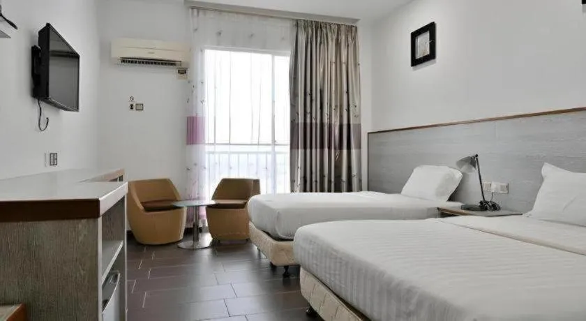 Bed in Cenang View Hotel