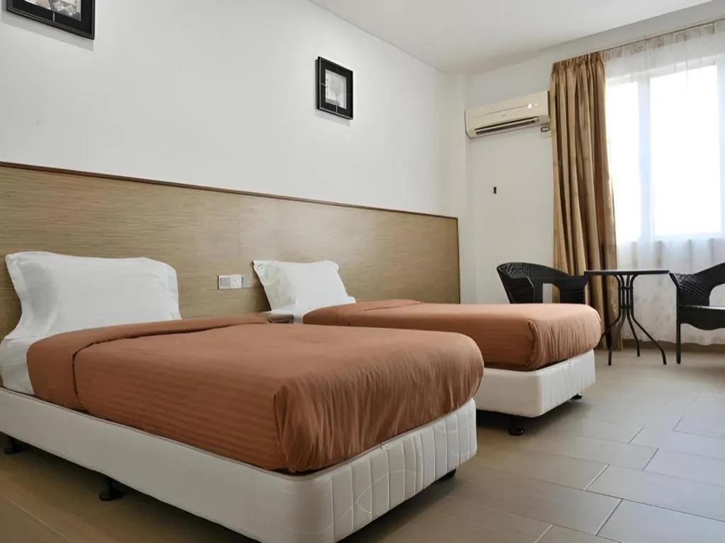 Bed in Cenang View Hotel