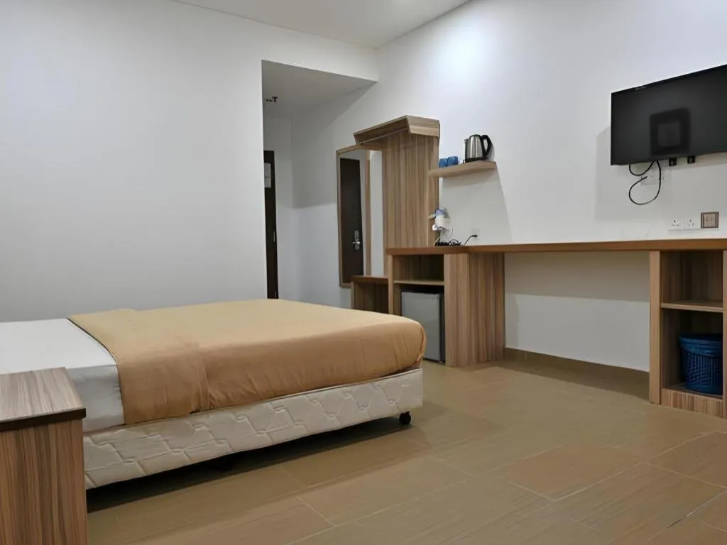 Bed in Cenang View Hotel