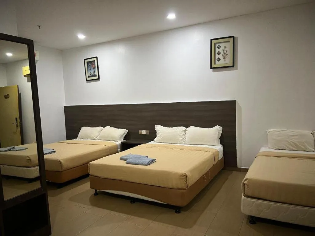 Bed in Cenang View Hotel
