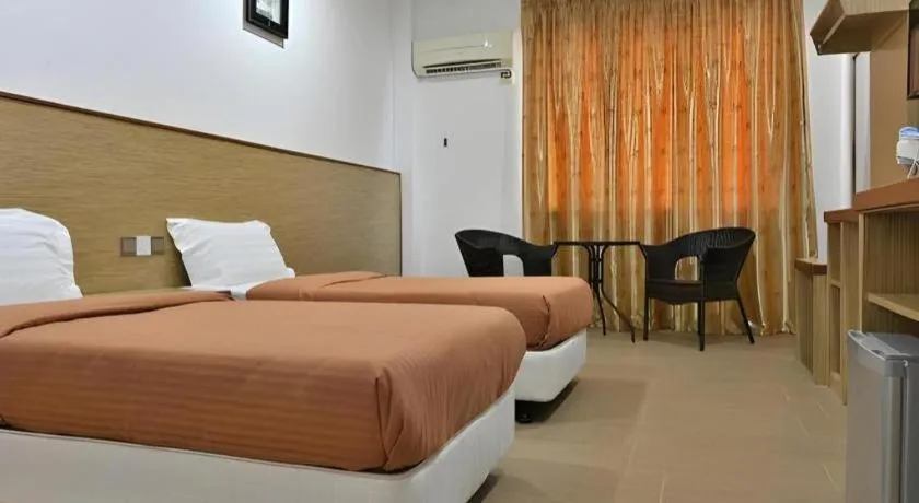 Bed in Cenang View Hotel