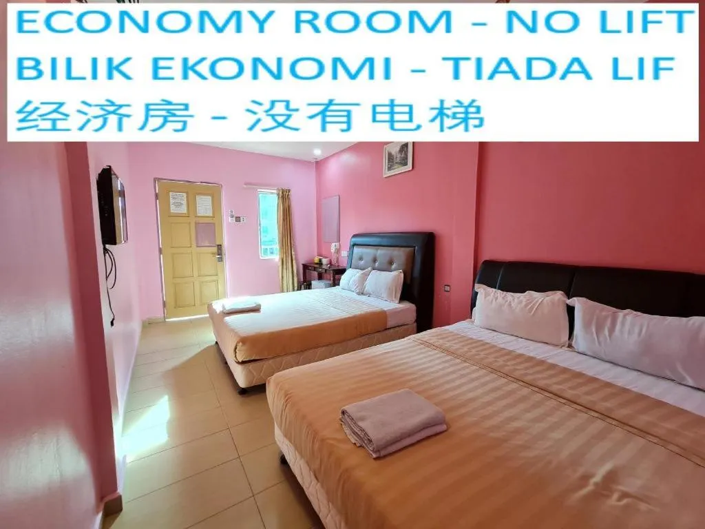 Bed in Cenang View Hotel