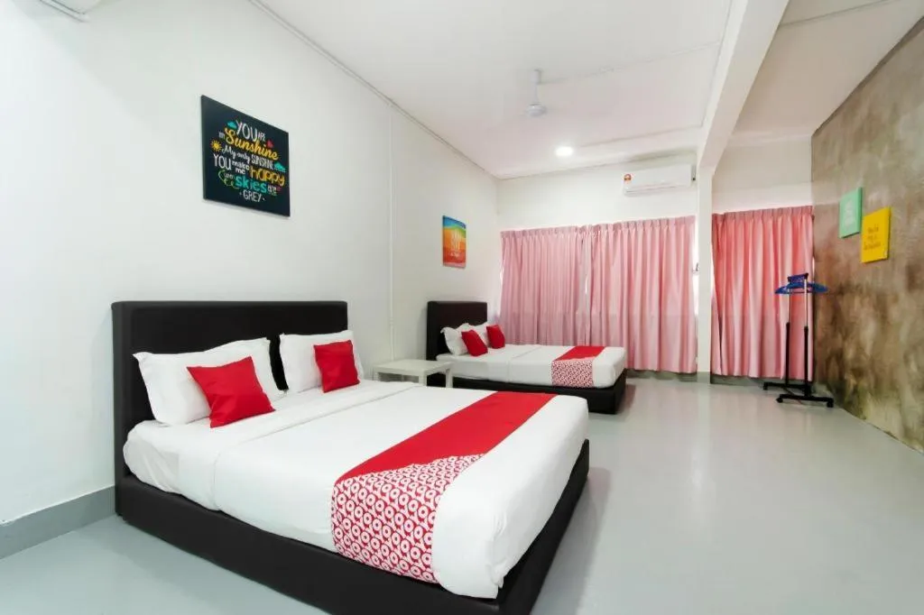 Bed in OYO 43993 Madsuite