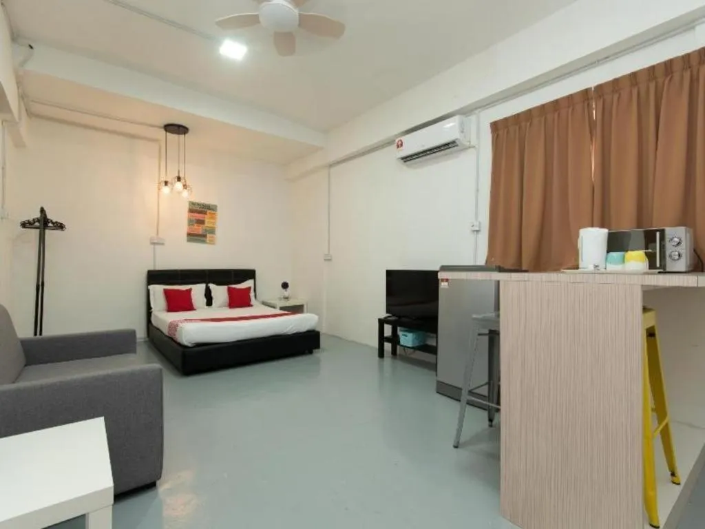 Bed in OYO 43993 Madsuite