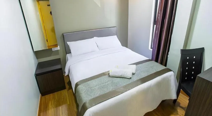 Bed in Hotel Ledang Utama