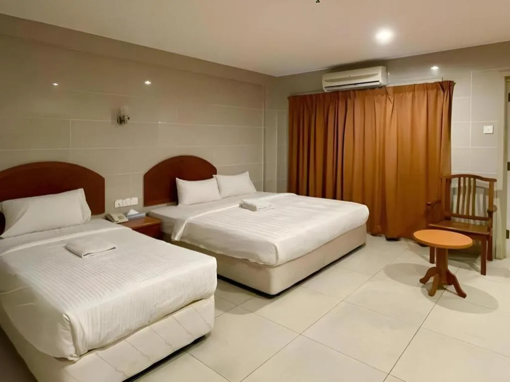 Bed in WW Hotel Ipoh
