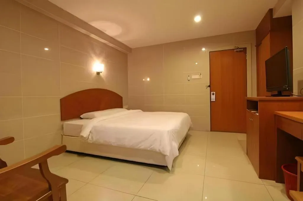 Bed in WW Hotel Ipoh